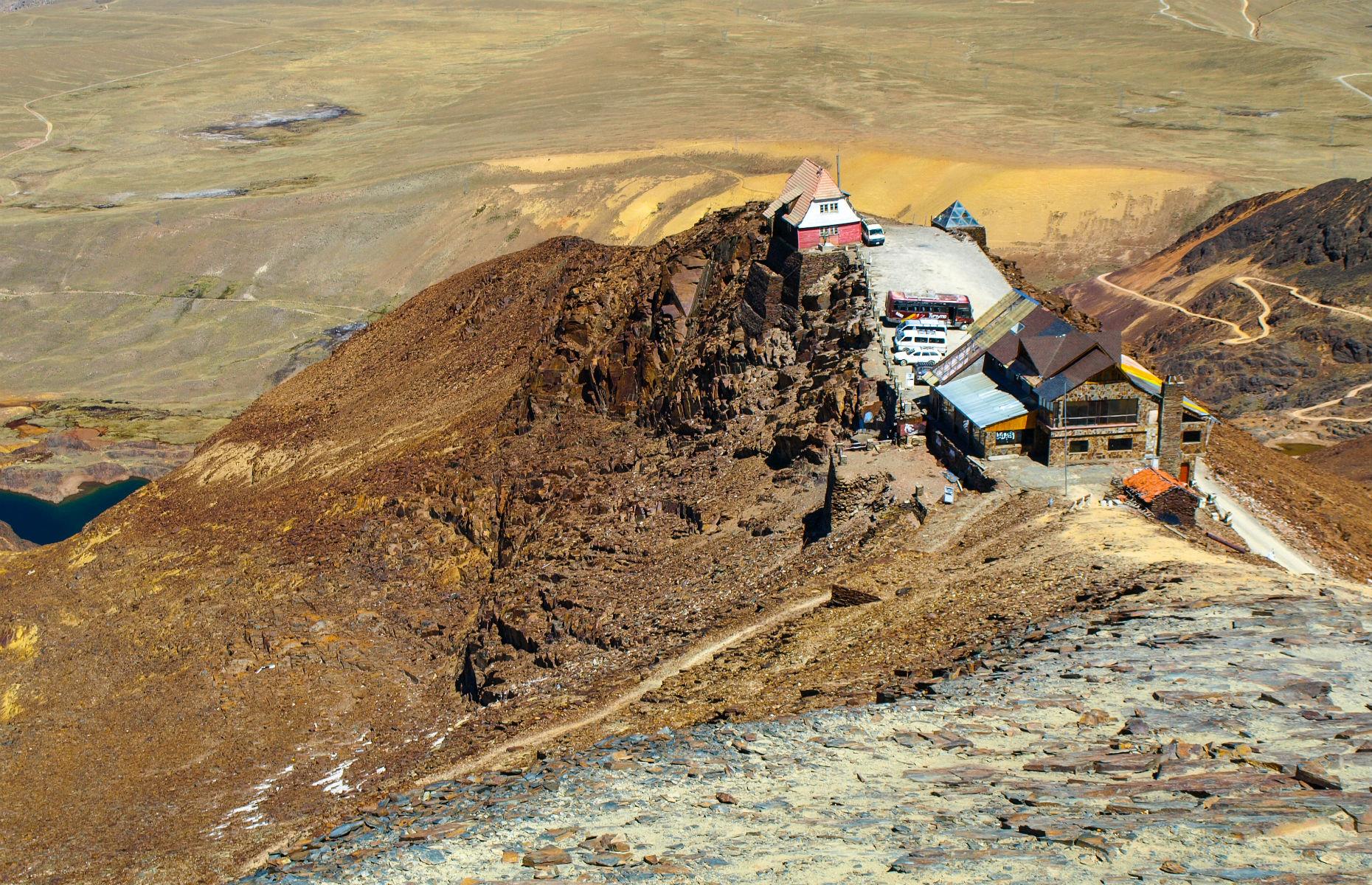 The Chacaltaya Glacier, Bolivia